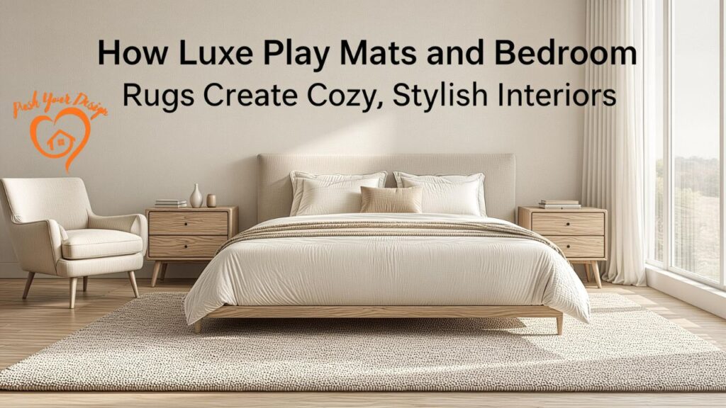How Luxe Play Mats and Bedroom Rugs Create Cozy, Stylish Interiors