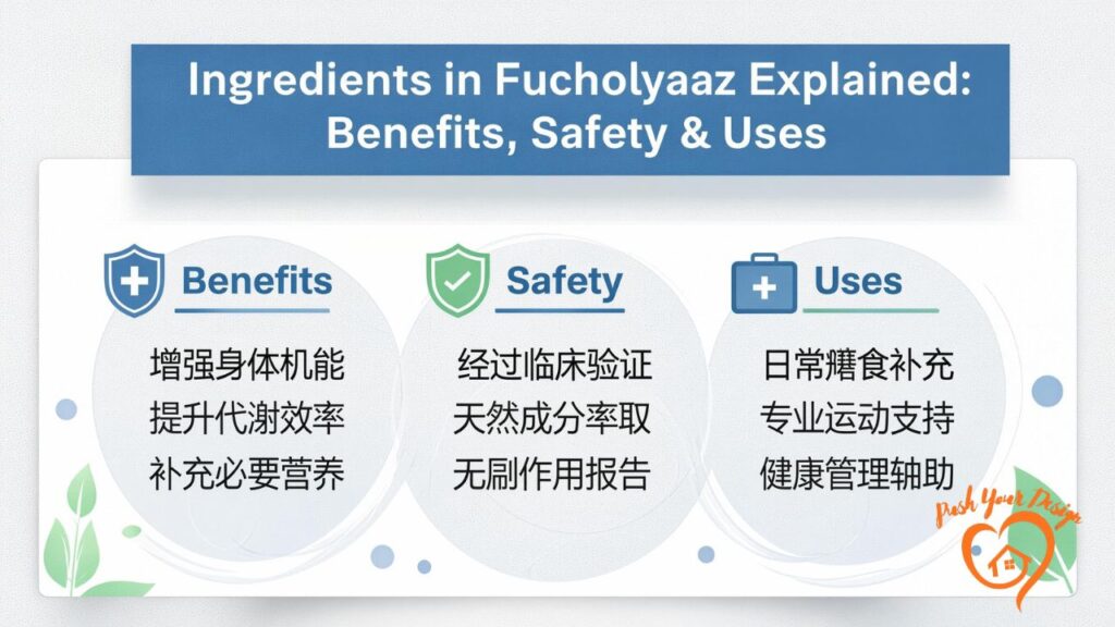 Ingredients in Fudholyvaz