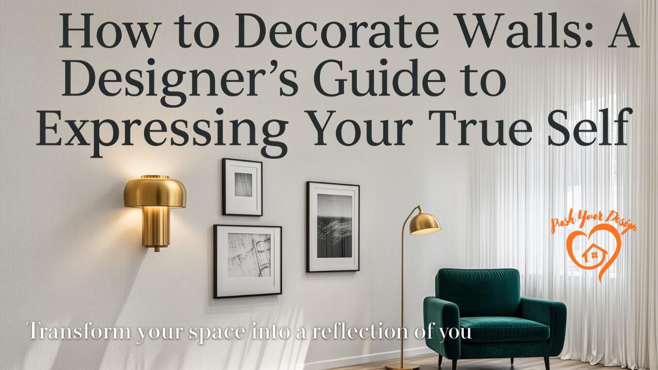 How to Decorate Walls A Designer's Guide to Expressing Your True Self