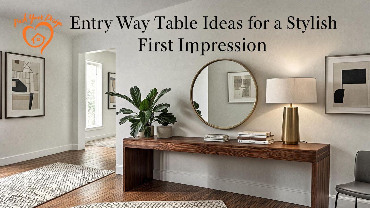 Entry Way Table Ideas for a Stylish First Impression