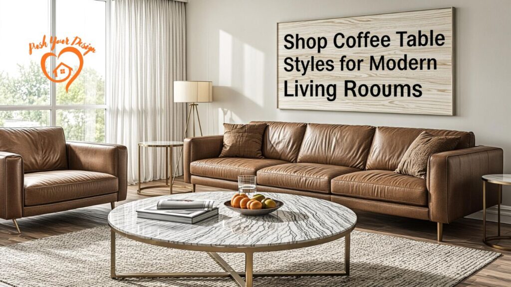 Shop Coffee Table Styles for Modern Living Rooms