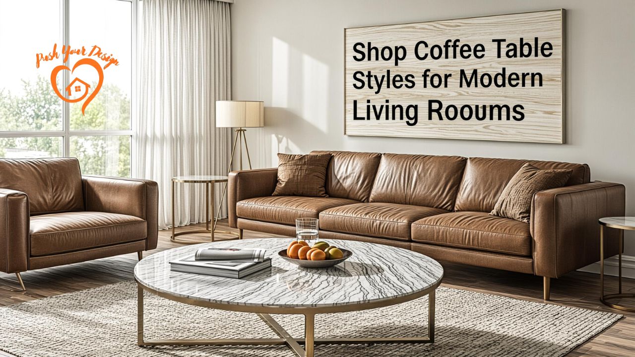 Shop Coffee Table Styles for Modern Living Rooms