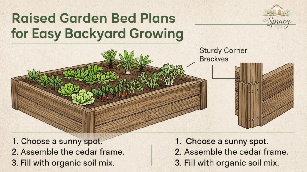 Raised Garden Bed Plans for Easy Backyard Growing